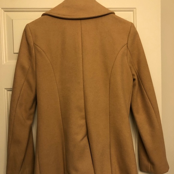 Gently worn camel pea coat - Picture 2 of 5